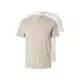 Calvin Klein Jeans Majica temno siva / bela