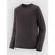 Patagonia Cap Mw Crew Base Layer Top ink black