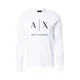 ARMANI EXCHANGE Majica črna/bela