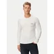 Emporio Armani Underwear Majica z dolgimi rokavi EM000383 AF25018 U0002 Bela Regular Fit