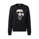KARL LAGERFELD Ženski duks 210W1820-999, Crni