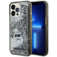 Karl Lagerfeld KLHCP13LLKCNSK iPhone 13 Pro / 13 6.1 transparent hardcase Liquid Glitter Choupette (KLHCP13LLKCNSK)