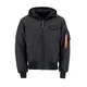 ALPHA INDUSTRIES Zimska jakna črna