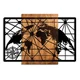 Wallity Zidna dekoracija World Map 5-L, 70 x 99 cm, Smeđa