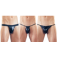 3-Piece Wetlook Thong Set