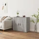 Komoda sivog hrasta sonome 80x33x70 cm od konstruiranog drva