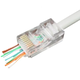 Gembird LC-PTU-01/10 žični konektor 8P8C RJ45 Prozorno