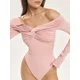 Embody Ženski bodi Hanna, Roze