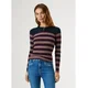 Pepe Jeans za ženske. PL7000006 Clarisse temnopolti pulover (XS), Priložnostno, Viskoza, Mornarica