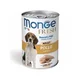 MONGE Dog Sveža pašteta in koščki piščanca 400 g
