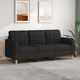 vidaXL Trosed črn 180 cm blago