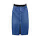 Desigual Jeans krilo 25SWFD02 Modra Regular Fit