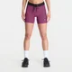 Kratke hlače BANDIT Womens Striped Cadence™ 5 Compression Shorts Espresso/ Azalea S