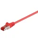 GOOBAY S/FTP CAT 6 patch 3m rdeč mrežni povezovalni kabel