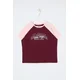 Trendyol Curve Ženska majica Tbbss23Bf00014, Bordo