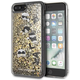 Karl Lagerfeld iPhone 7/8 Plus black gold hard case Glitter (KLHCI8LROGO)