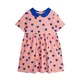 MINI RODINI Vsakodnevna obleka 2525011028 Roza Regular Fit