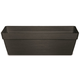 Žardinjera melrose glamour 50x18x16h antracit