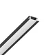 Braytron Aluminijumski profil BRY-RC1707-2MT-CRNI-UGRADNI