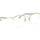 Ray-Ban Ženski okvir za dioptrijske naočare 0RX7553 3217, Okrugle, Zlatni