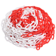 vidaXL Opozorilna veriga rdeča in bela 100 m O4 mm plastika