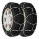 Greatstore snežne verige za pnevmatike SUV 4x4 vel. 390 (16mm), 2 kosa