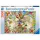 Ravensburger puzzle – Mapa sveta/ flora i fauna - 3000 delova