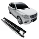 J&J Automotive Stranski ročaji za Mercedes GLE 2012-2019 OEM Tekalne deske Style