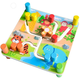 Drveni labirint Acool Toy - Sa žljebovima i životinjama