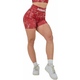 Nebbia High Waisted Leggings Kratke hlače 5 Hammies Red XS Fitness hlače