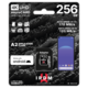 GoodRam IRIDIUM microSD/ad, 256GB