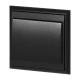 Podometno enopolno stikalo Luna, 10A, 250V, WP-1L, črno
