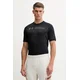 Kratka majica za vadbo Under Armour UA Tech Reflective moška, črna barva, 6005116