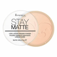 Rimmel Stay Matte dolgoobstojen kompakten puder 14 g Odtenek 006 warm Bež