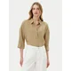 Tommy Hilfiger Srajca WW0WW46169 Bež Loose Fit
