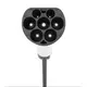 Gembird EV-T2MF-3.7KW-8M Kabl za punjenje Tip 2, 16A, jednofazni (3,7 kW), 8 m