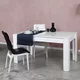 Aberto Design Trpezarijski sto Oblo 130x78x80cm Beli