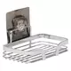 TENDANCE DRZAC SAPUNA 10X14X9,5CM NA LEPLJENJE HROM