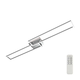 Brilo - LED prigušiva plafonska lampa FRAME 2xLED/20W/230V + daljinski upravljač