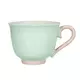 Andrea Fontebasso Jumbo skodelica Colorblock 500ml/zeleno-roza/porcelan