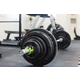 Komplet olimpijskih uteži 165 kg + TEAM LINE palica