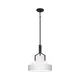Quoizel QZ-BRECKEN-2P-OZ-ABG - Luster BRECKEN 2xE27, maks. 60 W, 230 V, crna sa dekorom mramora