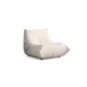 Atelier del Sofa Viličasta stolica Bocek, 90x100x80 cm, Bela