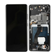 Samsung Galaxy S21 Ultra G998B - LCD zaslon + steklo na dotik + okvir (Phantom Black) OLED