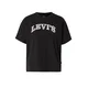 LEVIS ® Majica VINTAGE antracit / bela