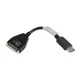 Kabel Lenovo DisplayPort na DVI-D 43N9160, črn, moški/moški, FRU43N9160