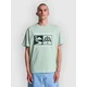 RVCA Harvester moška majica laurel green