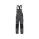 CXS Farmer hlače z naprsnikom CXS ORION KRYŠTOF, 170-176cm, zimske, moške, sivo-črne