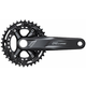 Shimano Deore FC-M5100-2 Crankset 2x11-Speed 175mm 36/26T Black