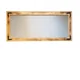 Hanah Home Ogledalo 11050ES, 110x50cm, Braon